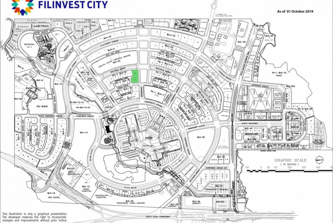 Filinvest Commercial Lots - Golden Sphere Realty